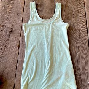 size S Polyester Tank top Mint Green